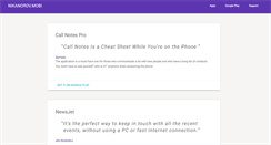 Desktop Screenshot of nikanorov.mobi